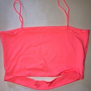 SHEIN pink crop top in size medium